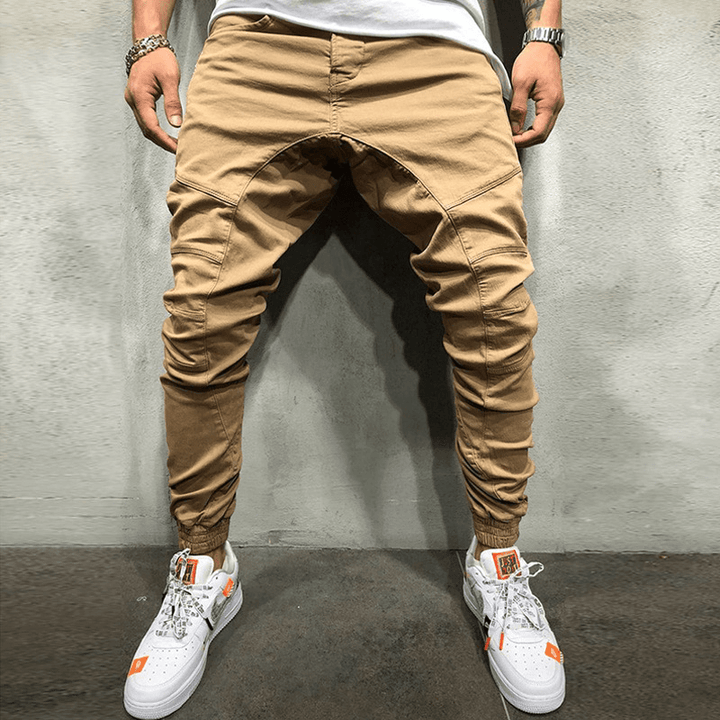 Hip Hop Side Zipper Trousers Men'S Leggings - MRSLM