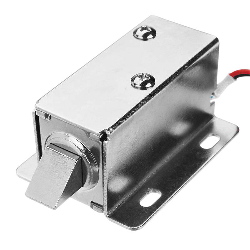 12V DC 0.65A Electric Lock Assembly Solenoid Cabinet Drawer Door Lock Tongue Latch - MRSLM