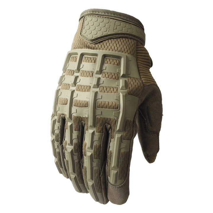 Tactical Gloves Outdoor Sports Mountaineering Training Fitness Non-Slip Gloves Riding Motorcycle Gloves Full Finger Gloves - MRSLM