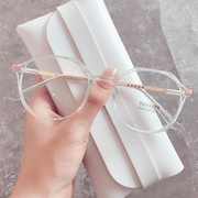 irregular round frame glasses, view 3 - MRSLM