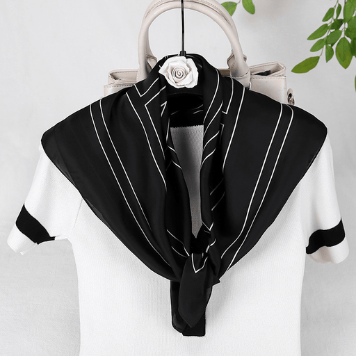 Imitation silk small square scarf - MRSLM