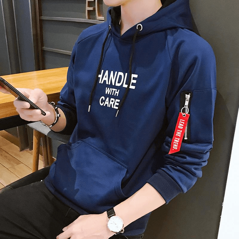 New Sweater Loose Men'S Hooded Men'S Baseball Uniform - MRSLM