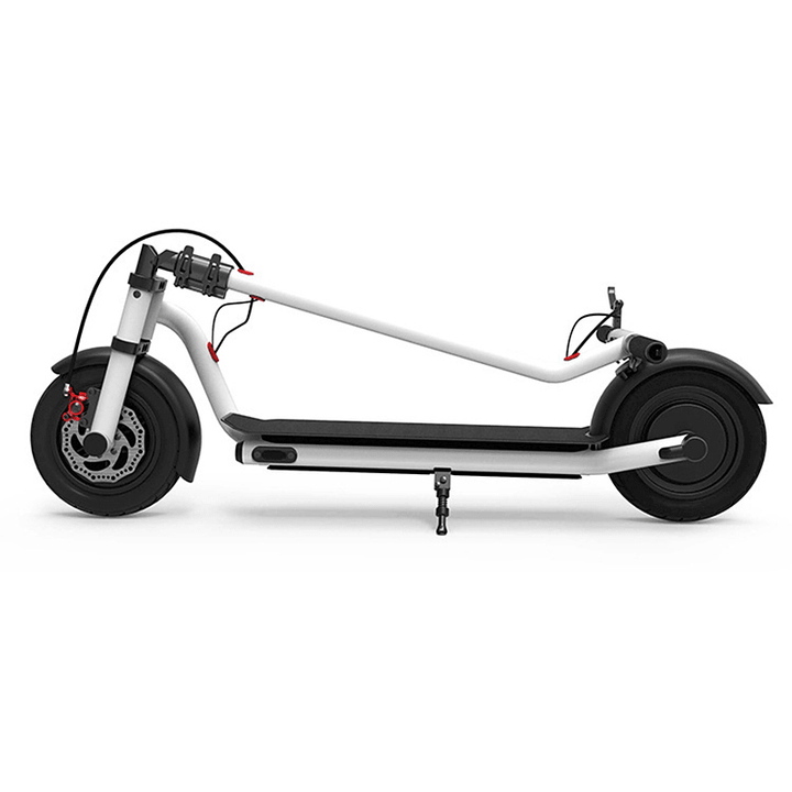 NEXTDRIVE N-7 300W 36V 10.4Ah Foldable Electric Scooter Vehicle with Saddle for Adults/Kids 32 Km/H Max Speed 18-36Km Mileage - MRSLM