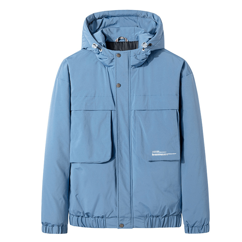 Loose hooded zip jacket - MRSLM