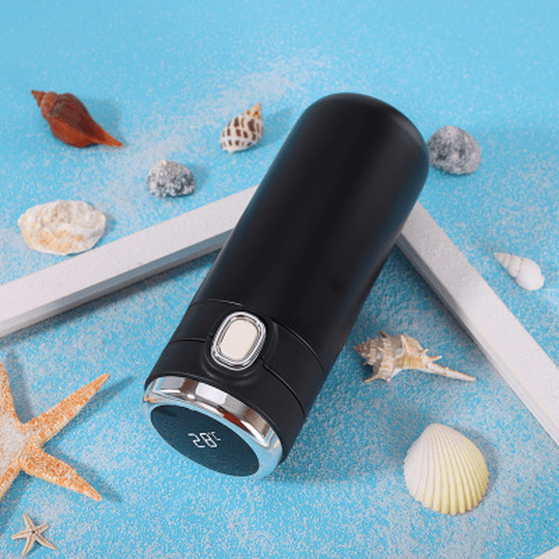420Ml Smart Thermos Bottle for Water Touch Temperature Display Vacuum Flask Coffee Mug Water Bottle for Woman Student - MRSLM