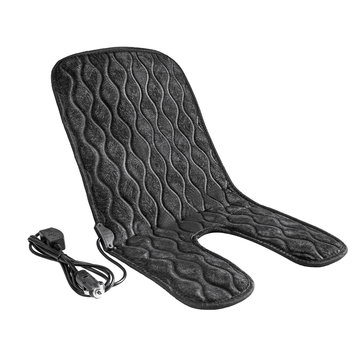 12V Heated Padded Pad Car Seat Cushion Car Auto Seat Cover Warmer Winter for 1-7 Year Old - MRSLM
