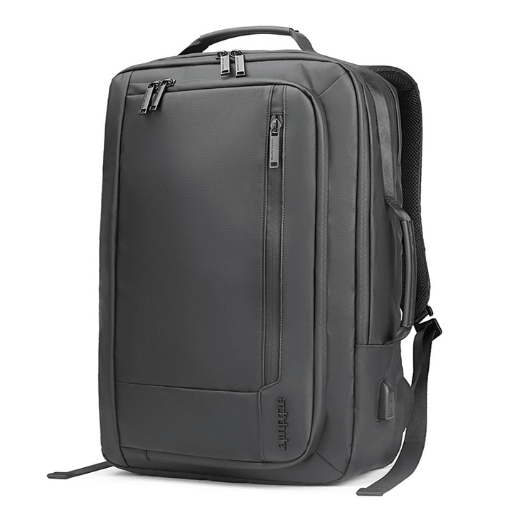 Men Multi-Pocket Waterproof USB Backpack Handbag - MRSLM