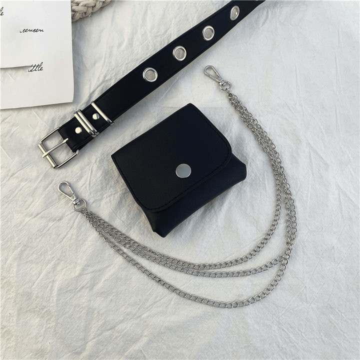 Punk Belt Female Cool Ins Chain Belt Bag Decoration - MRSLM