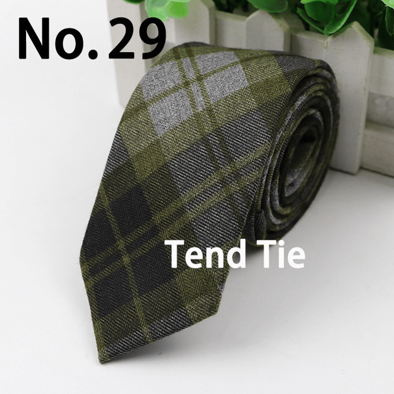 Men'S Tie New Ultra-Narrow Wool Elegant Atmosphere - MRSLM