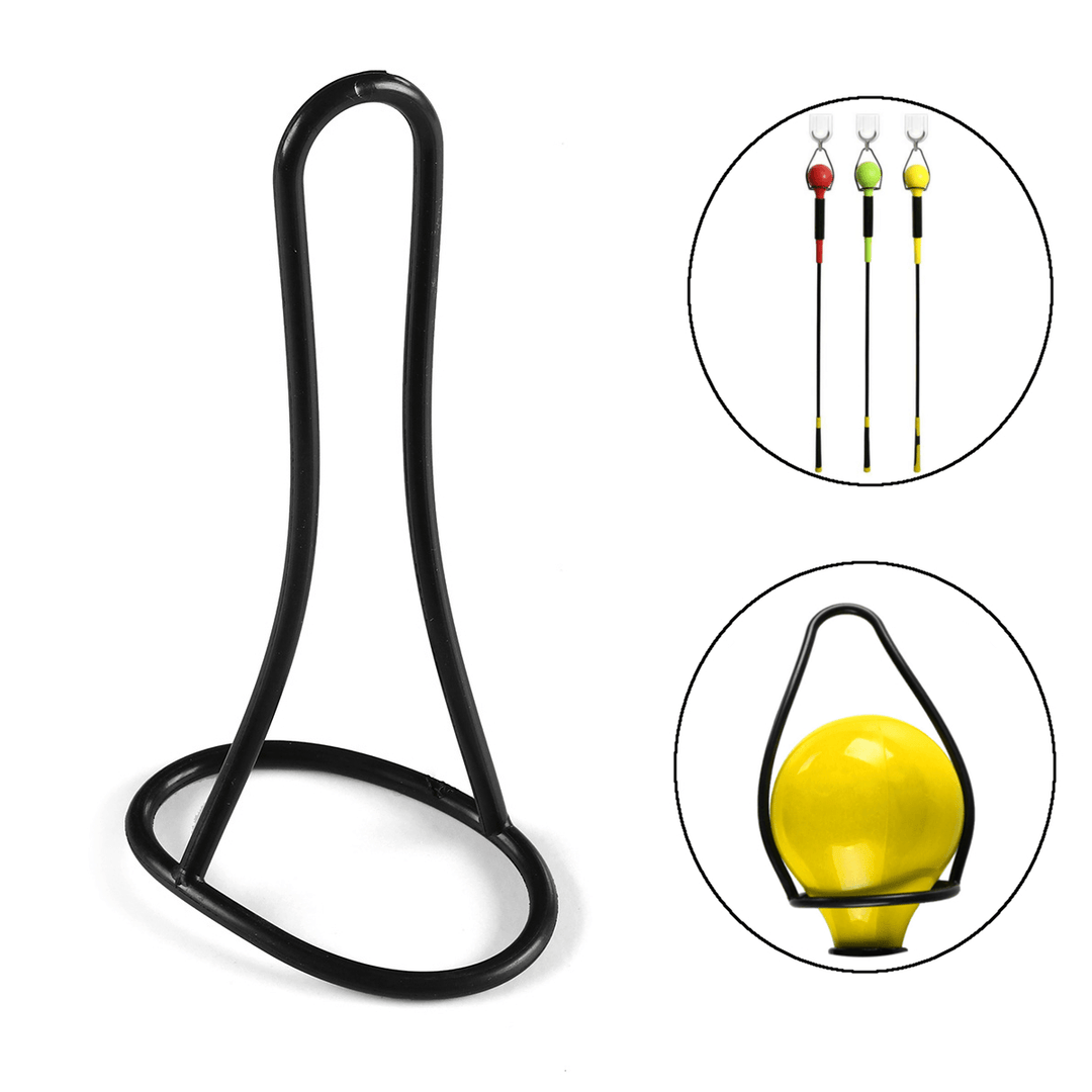 48" Golf Swing Trainer Aid Stick Glass Fiber Power Strength Tempo Sport Practice Flex Top Warm-Up Stick - MRSLM