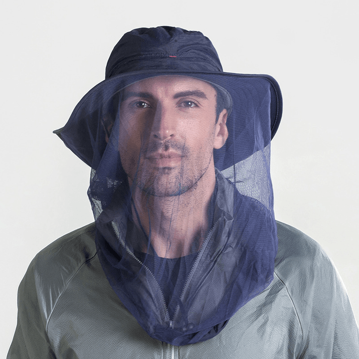 Simple Men and Women Anti-Mosquito Fishing Hat - MRSLM