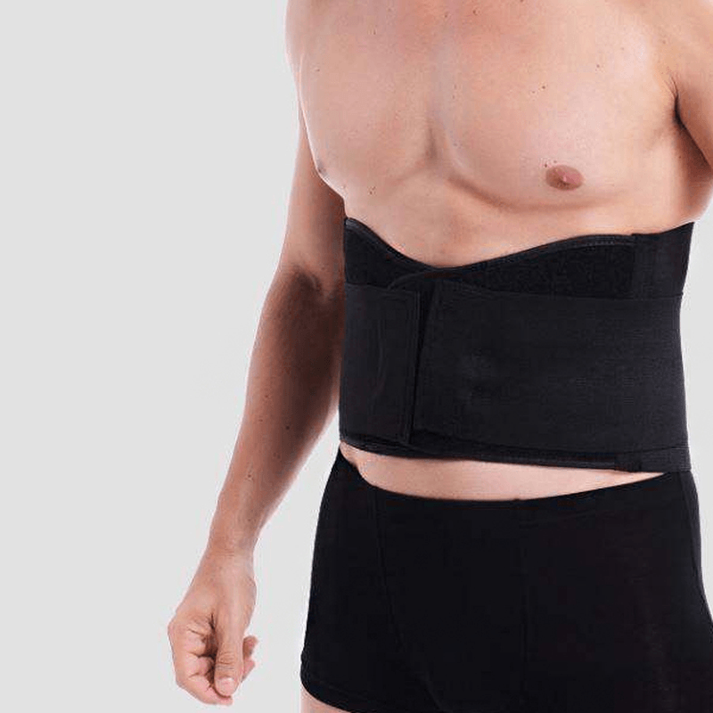 KALOAD Fitness Protection Belt Waist Support Belt Lumbar Back Posture Corrector Stress Relaxation - MRSLM