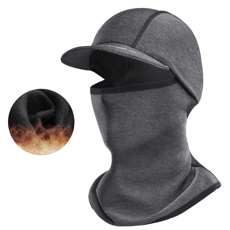 WHEEL up Bike Head Scarf Universal Face Mask Winter Warm Uv-Proof Hat Breathable Windproof with Filter Pad Cycling Hiking - MRSLM