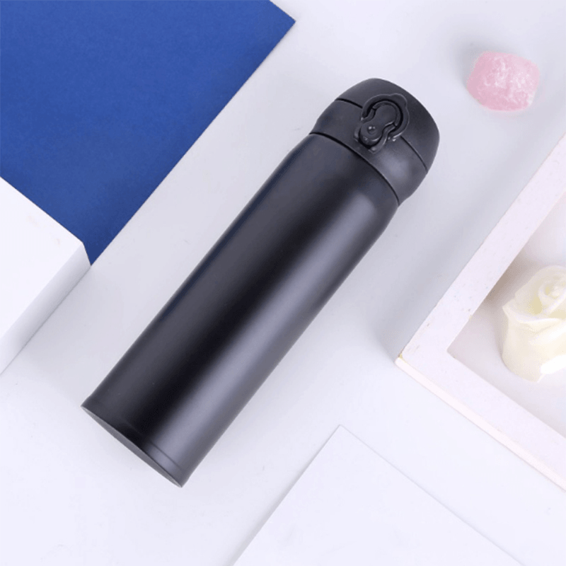 500Ml 304 Stainless Steel Insulated Water Bottle Vacuum Thermos Travel Flask - MRSLM
