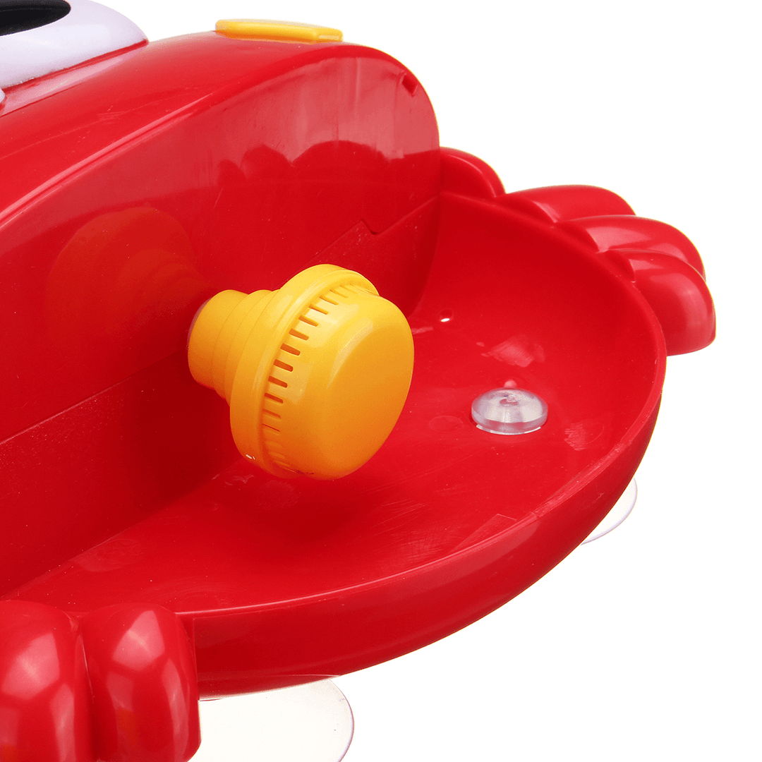 Adorable Crab Bubble Machine Music Bubble Maker Bath Baby Bath Shower Fun Red Plastic Toys - MRSLM