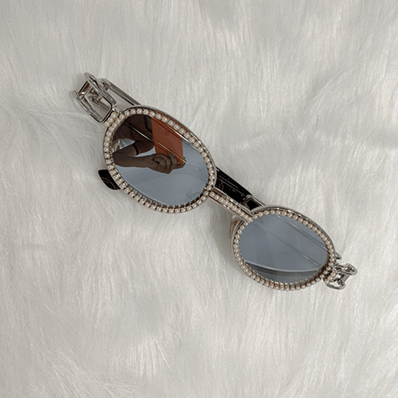 women's flat frame sunglasses, view 12 - MRSLM
