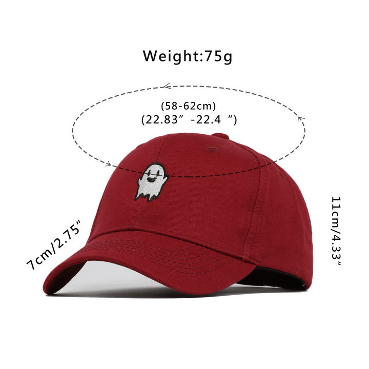 Embroidered Curled Dome Visor Baseball Cap - MRSLM