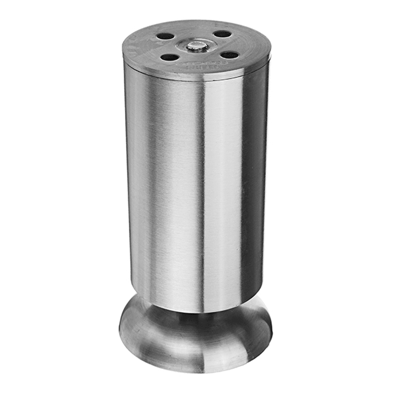 Height Adjustable Furniture Leg Feet Silver Stainless Steel Support for Table Bed Sofa Level Chair - MRSLM