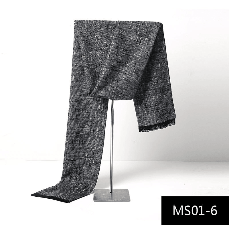 Men'S Autumn and Winter Cashmere Warm Scarf - MRSLM