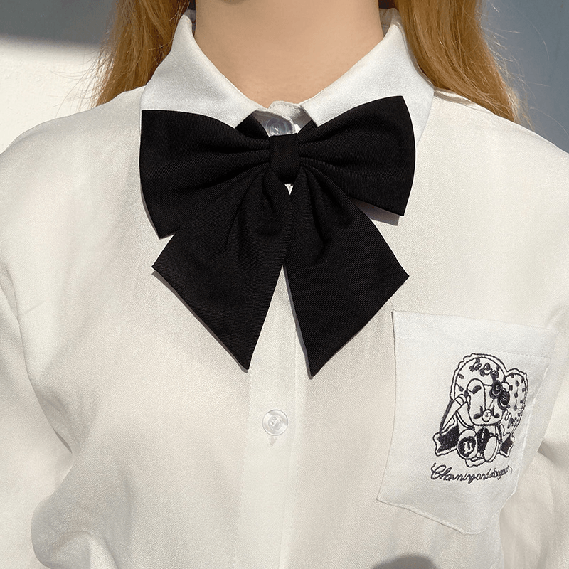 Department Female Student Sailors Wear Uniform Collegiate Bow - MRSLM