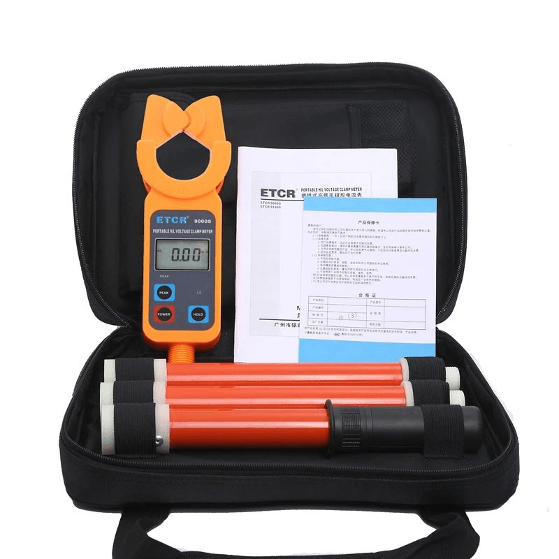 ETCR9000S High/Low Voltage Clamp Current Meter 1KV Bare Wire Line Current Tester 0Ma-1200A Leakage Current Meter - MRSLM