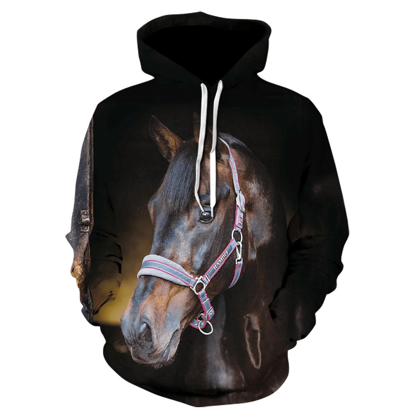 New Digital Print Hoodie European and American Sweater - MRSLM