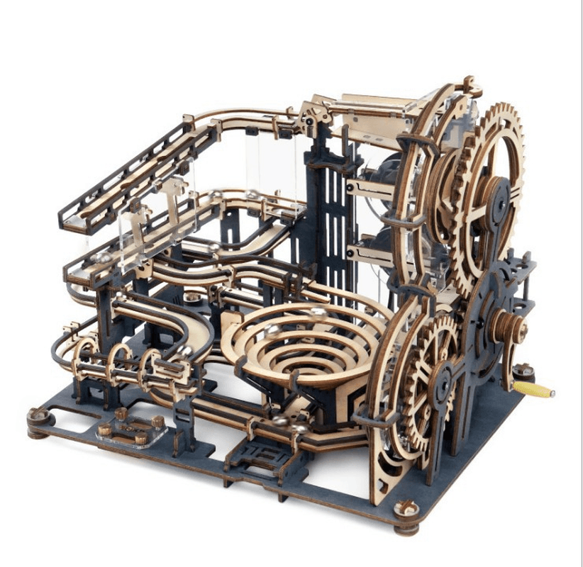 Assembled Model Wooden Mechanical Transmission Diy Manual Assembly - MRSLM