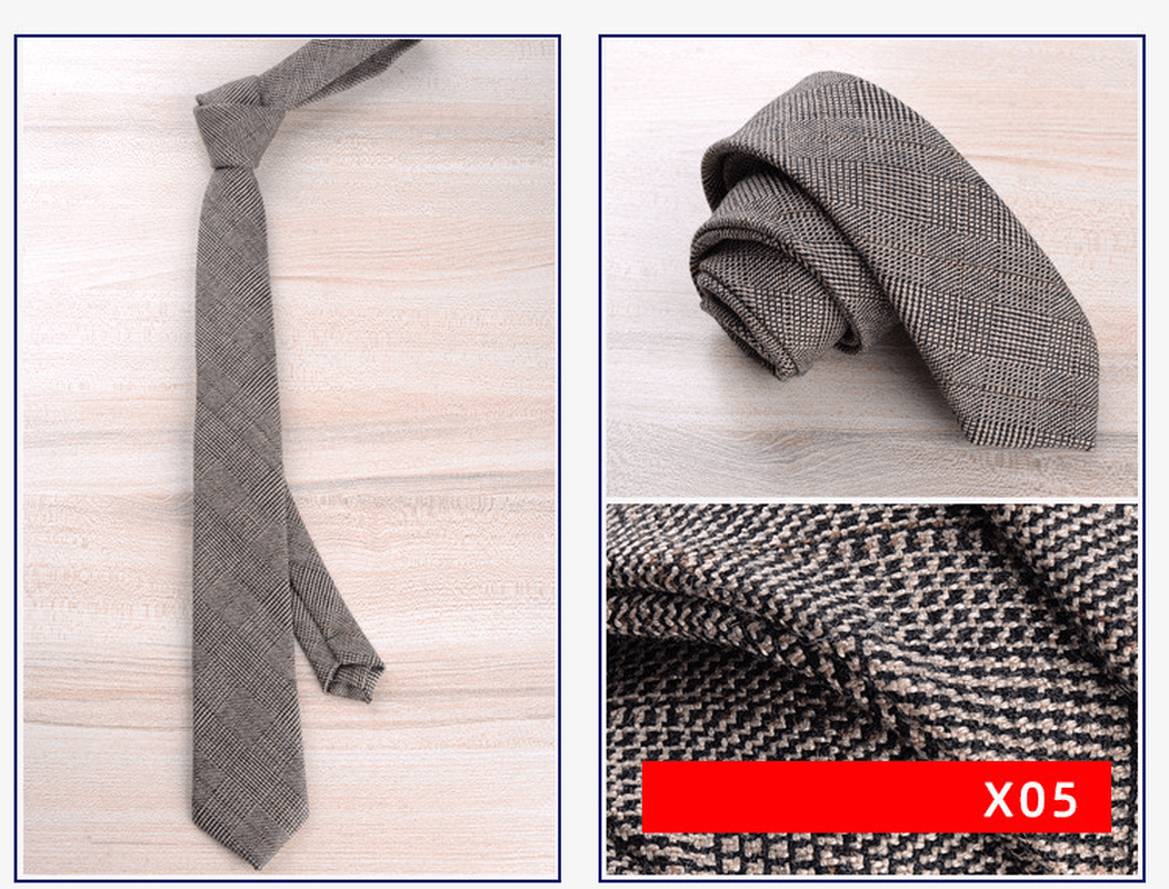 Wool Tie Men Formal Wear England - MRSLM