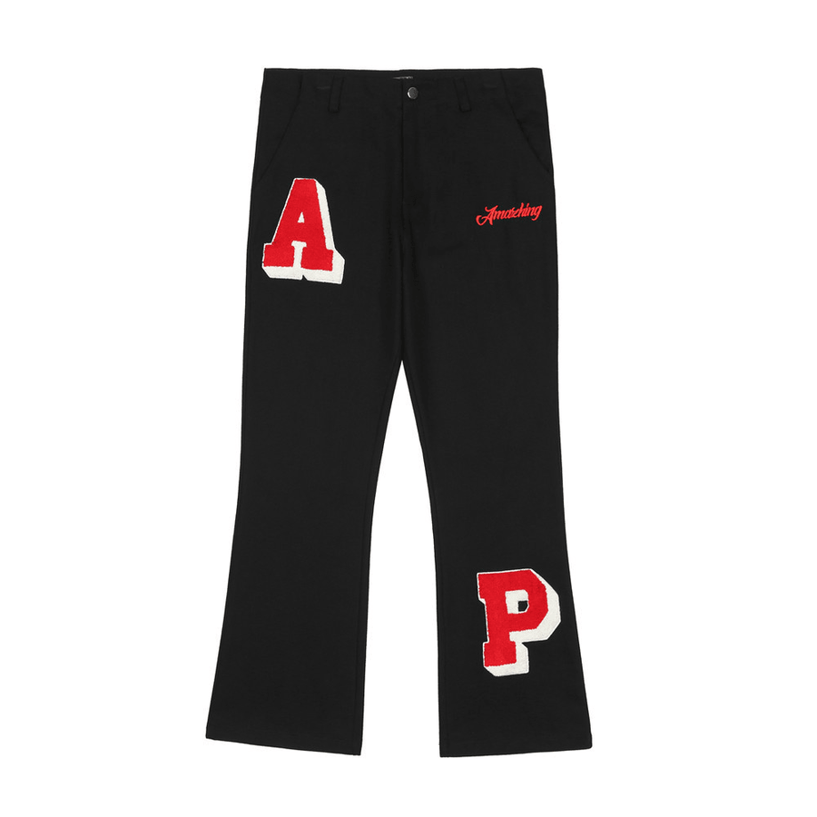 Loose Straight Leg Trousers Casual Micro Flared - MRSLM