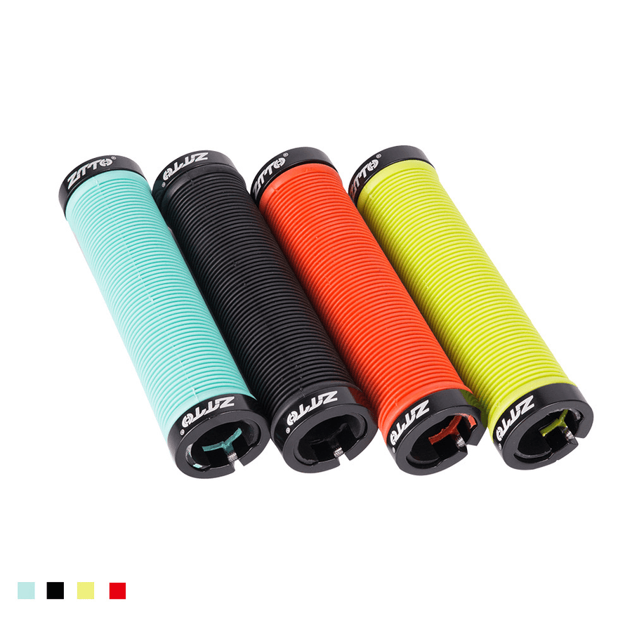 ZTTO AG-15 22Mm Aluminum Alloy Anti-Slip Double Side Locking Durable 1 Pair X Bicycle Grip Mountain Road Bikes Grip - MRSLM