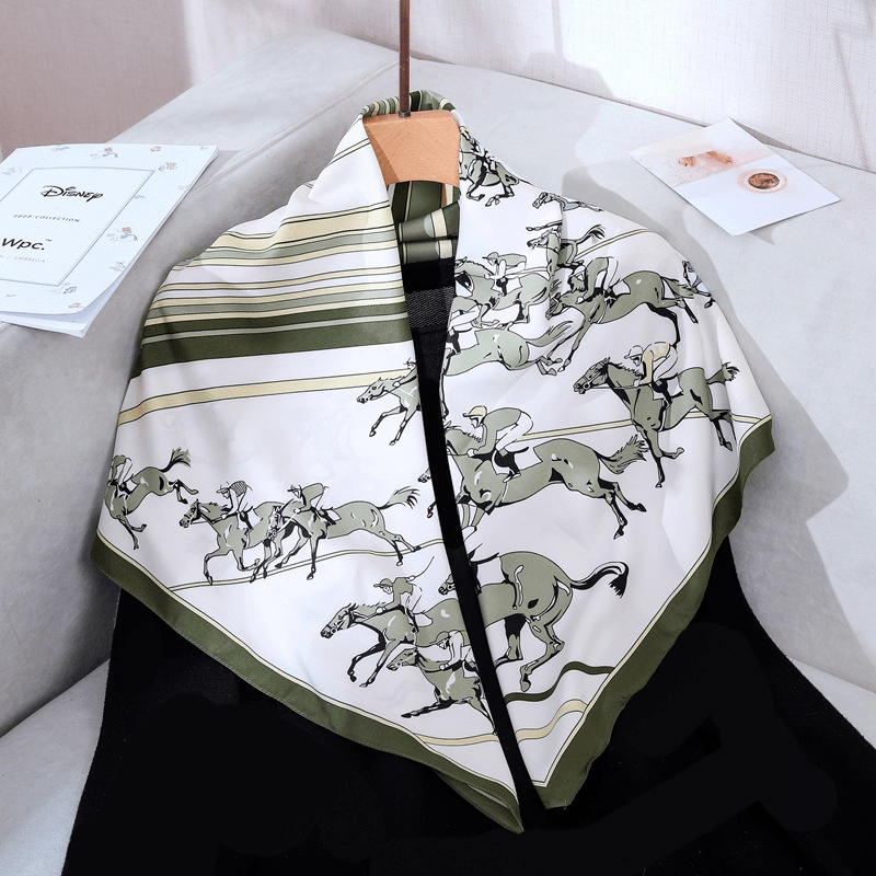 Twill Silk Fashion Scarf Decoration Scarf - MRSLM