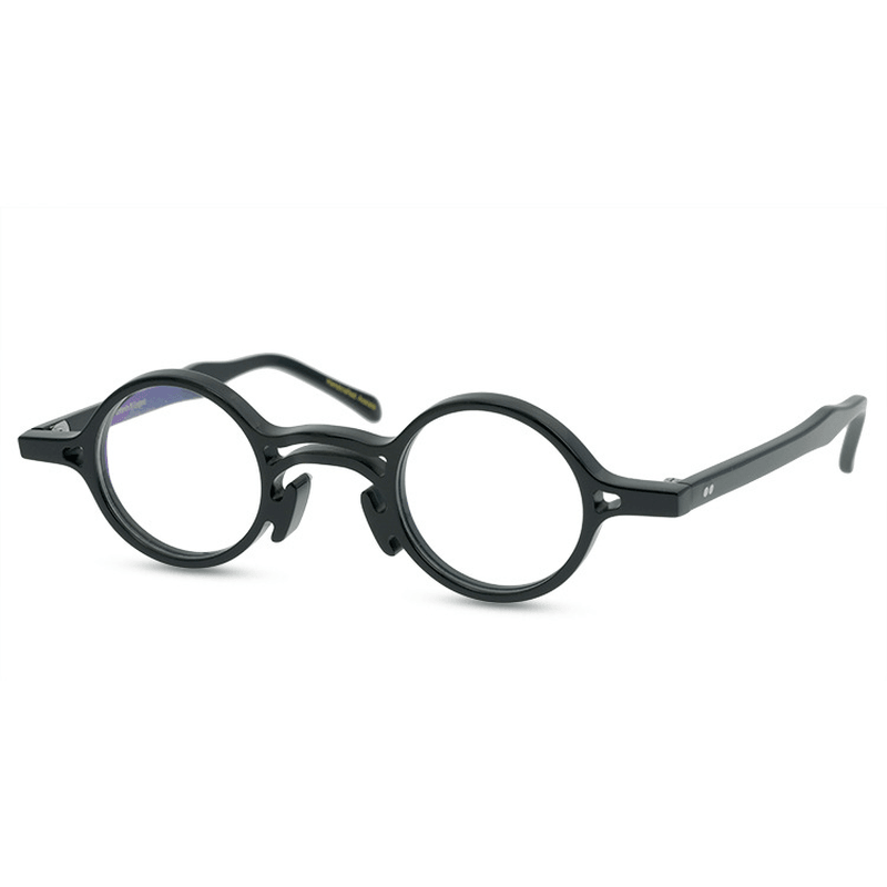 Fashionable Retro Small round Frame Optical Glasses Frame Can Be Equipped with Myopia - MRSLM
