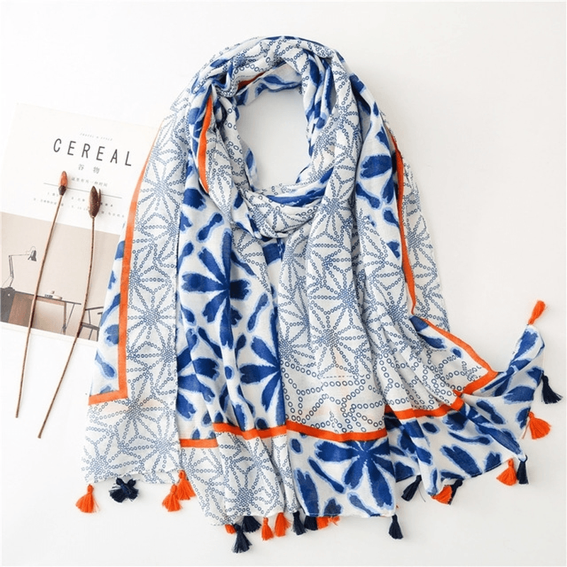 Autumn Scarf for Women Female Scarves Triangle - MRSLM