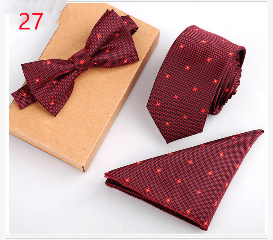 Business Tie Suit Lawyer Bow Tie Host Bow Tie - MRSLM