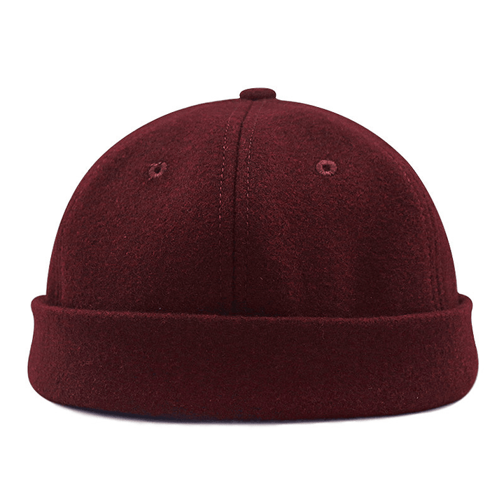 New Hot-Selling Woolen Hat for Men plus Velvet Thickening - MRSLM