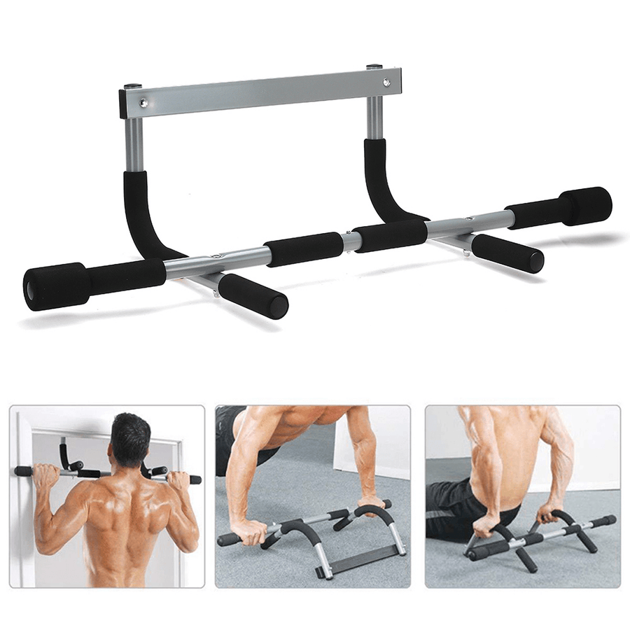 Indoor Fitness Door Frame Pull up Bar Wall Chin up Bar Adjustable Training Horizontal Bar for Home Workout Equipment - MRSLM