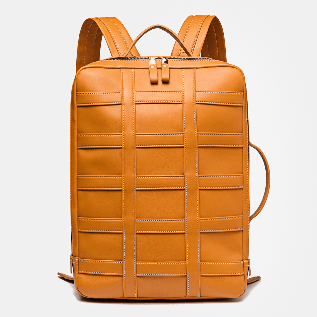 Men Large Capacity Multifunctional Business Bag Backpack Handbag Office Work - MRSLM