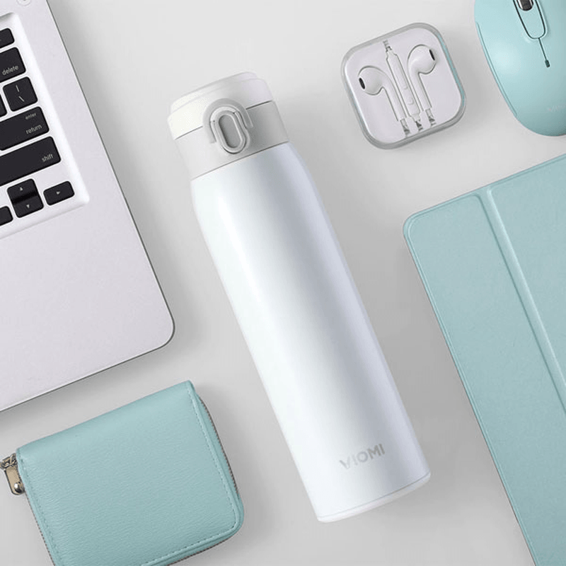 VIOMI 300ML Stainless Steel Thermose Double Wall Vacuum Insulated Water Bottle Drinking Cup Drinking Bottle - MRSLM