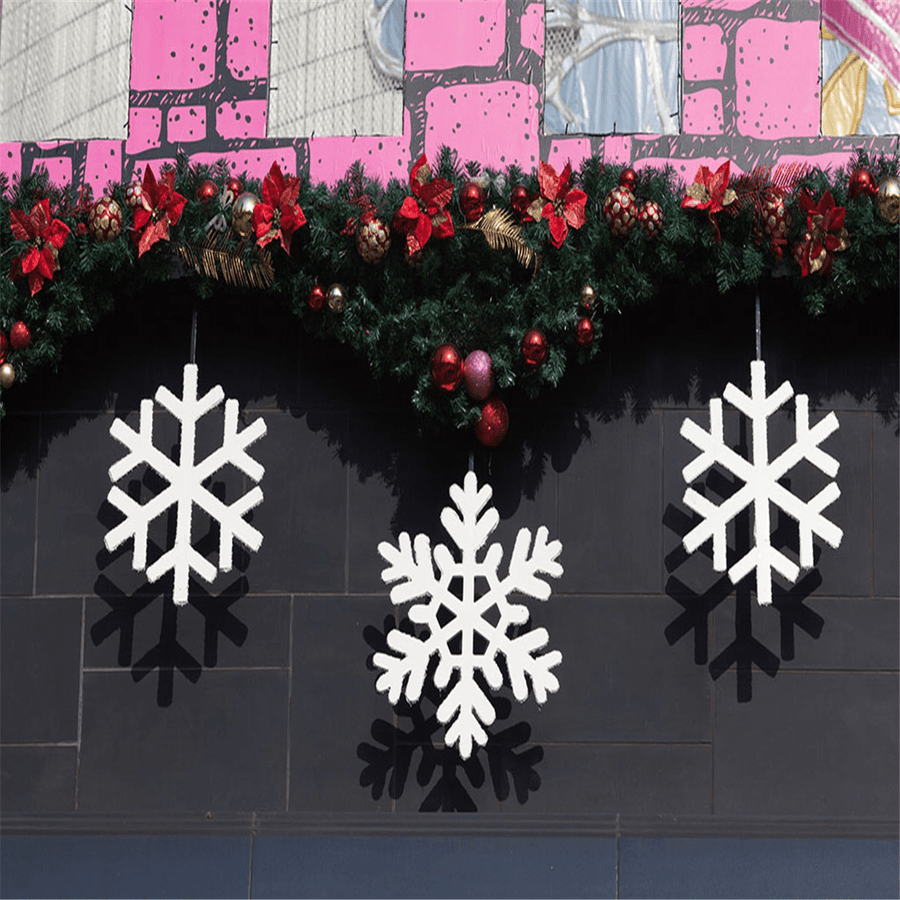 10Pcs Christmas Xmas Wall Hanging Decoration Snowman Santa Clau Snowman Christmas Party Decoration - MRSLM
