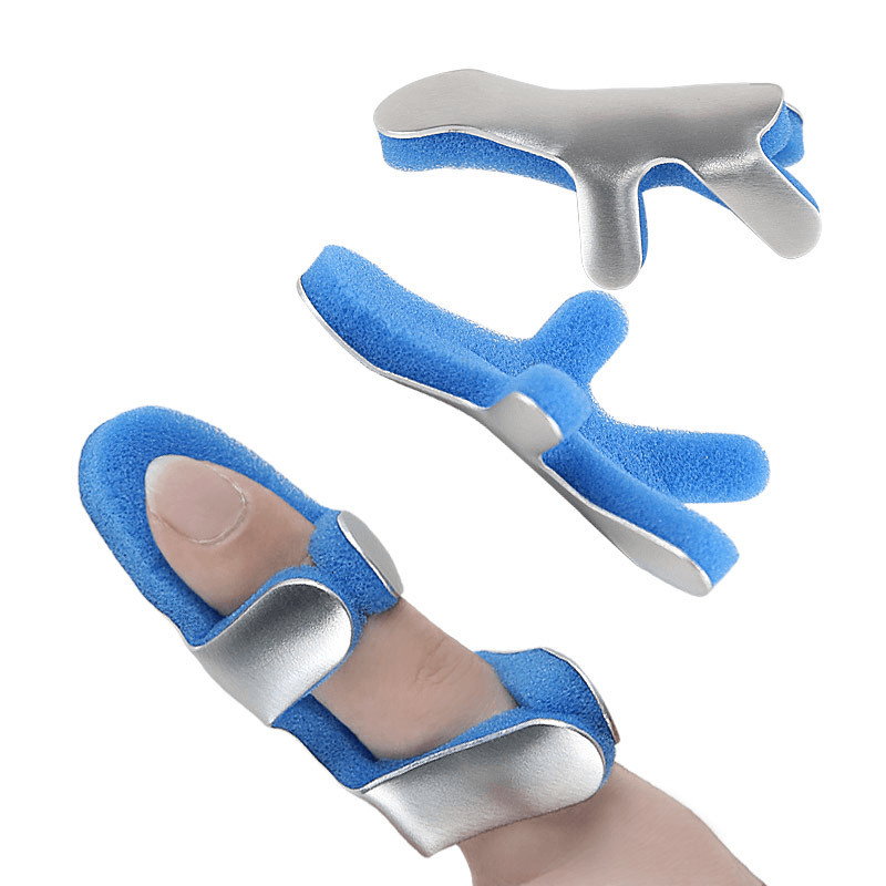 1 Pair Finger Support Finger Splint Brace Fixed Protective Finger Orthosis - MRSLM