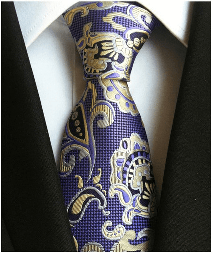 Men S Tie 8Cm Business Gentleman British Formal Wear - MRSLM