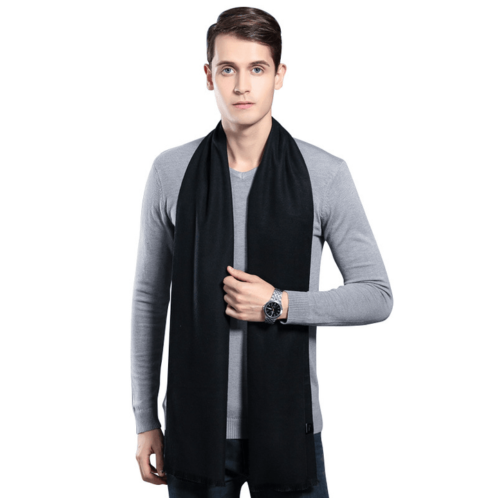 Men'S Autumn and Winter Cashmere Warm Scarf - MRSLM