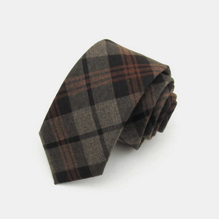 Formal Wear Fashion Casual British Flannel Tie - MRSLM