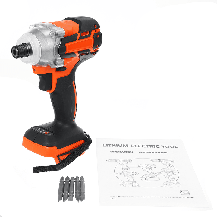 Brushless Cordless Impact Drill Electric Drill Driver Screwdriver for Makita 18V Battery - MRSLM