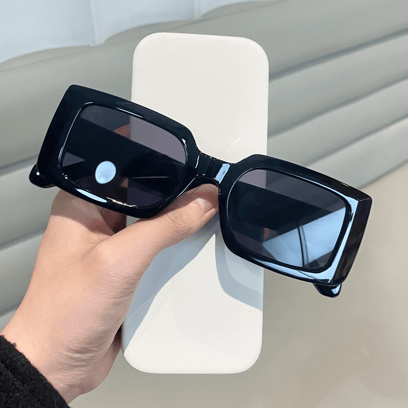 rectangular tinted sunglasses, view 2 - MRSLM