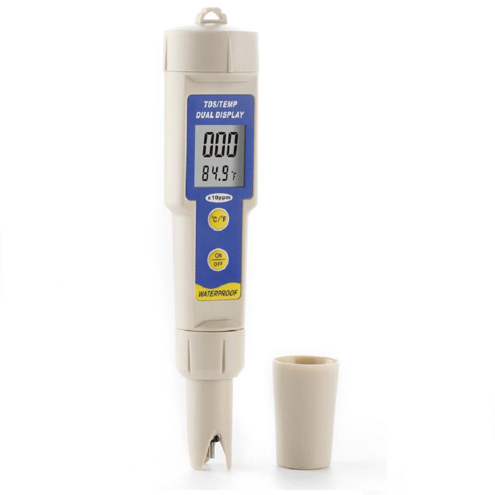 TDS Temperature Meter Tester Water Quality TDS Test Pen Portable Water Quality Monitor - MRSLM