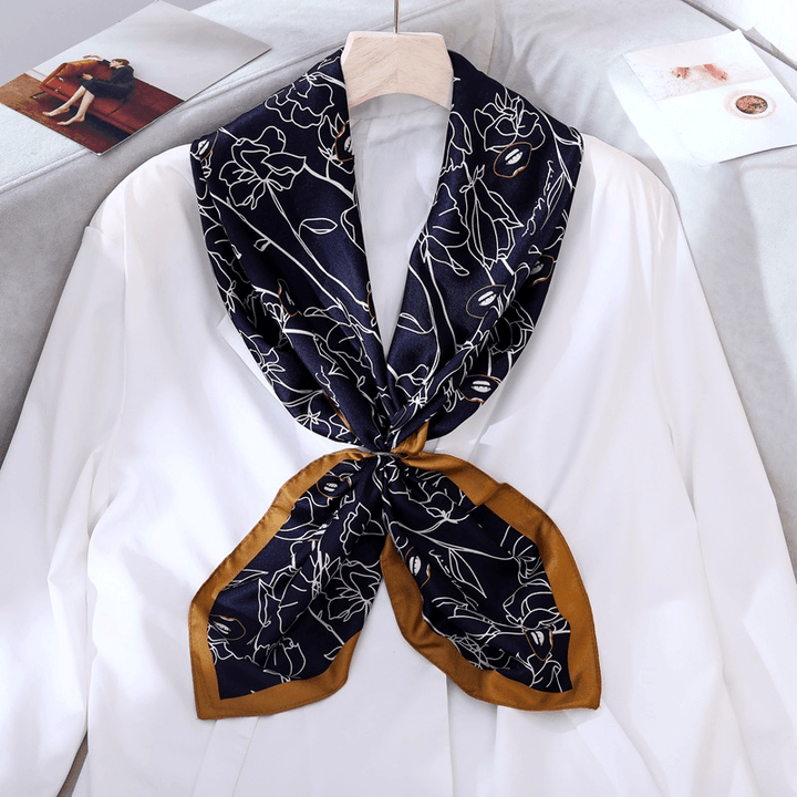 Twill Silk Fashion Scarf Decoration Scarf - MRSLM