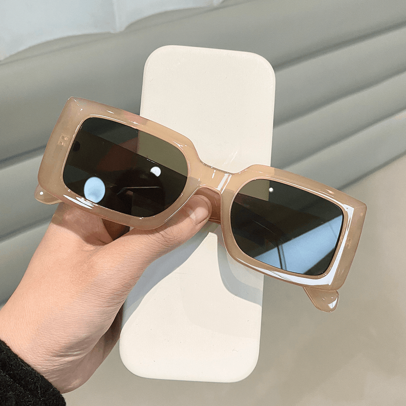 rectangular tinted sunglasses, view 4 - MRSLM
