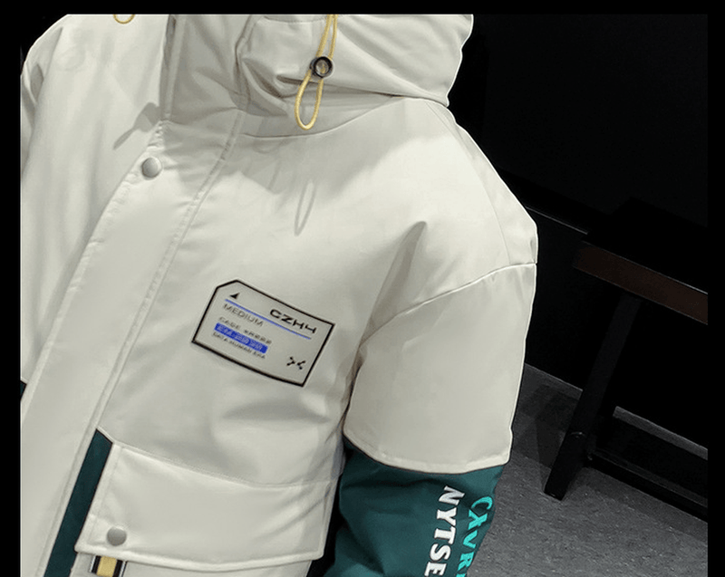 men's thick padded winter jacket, view 8 - MRSLM