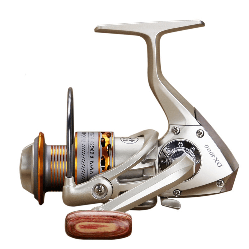 ZANLURE 12+1 5.5:1 Spinning Wheel Full Metal High Speed Long-Distance Fishings Sea Pole Wheels Fishing Reel - MRSLM